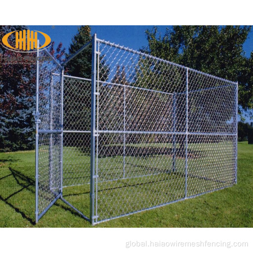 Security Chain Wire Fence Direct factory Galvanized PVC Coated chain link fence Manufactory